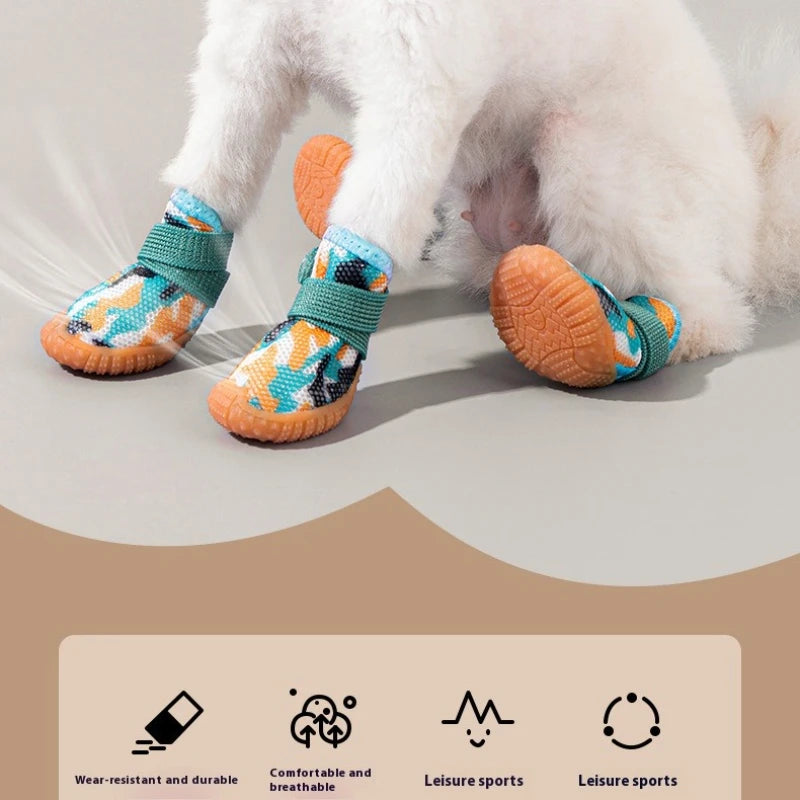 Bottes pour Chiens Imperméables – Chaussures Respirantes