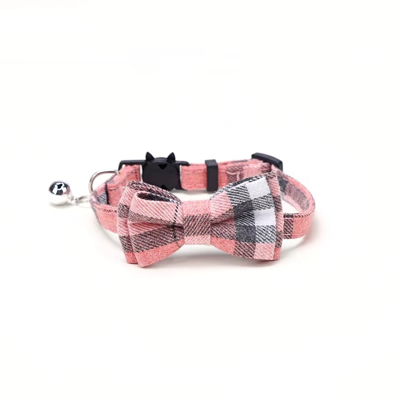 Collier Nœud Papillon pour Animaux – Cravate Réglable avec Clochette