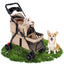 Double Pet Stroller for Dogs & Cats – 2-Level Foldable Design