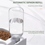 Distributeur Automatique d’Eau & de Nourriture – Stable & Facile à Nettoyer