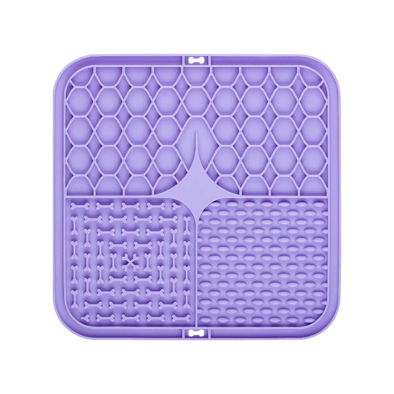 Silicone Lick Mat & Slow Feeder for Cats and Small Dogs