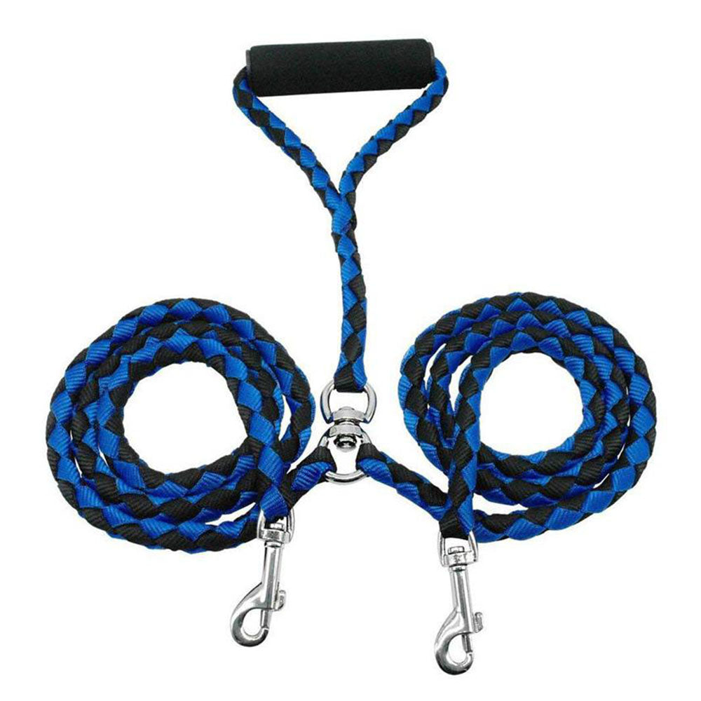 Double Leash for Two Dogs – No-Tangle Splitter Lead
