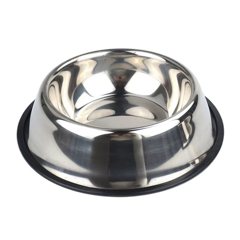 Gamelle pour chien en acier inoxydable – Antidérapante, durable et facile à nettoyer