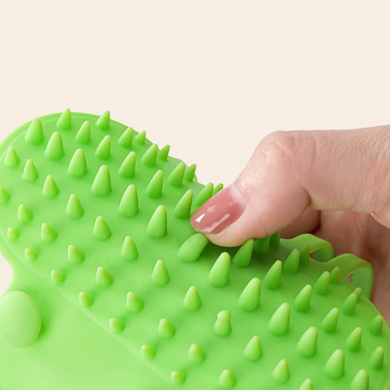 Griffoir pour chat – Brosse de toilettage en silicone souple pour meubles