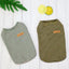 Striped Dog T-Shirt – Soft Cotton Summer Shirt for Small Pets
