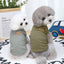 Striped Dog T-Shirt – Soft Cotton Summer Shirt for Small Pets