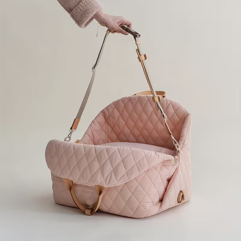 Sac de Transport Matelassé – Tote Respirant pour Petits Chiens & Chats