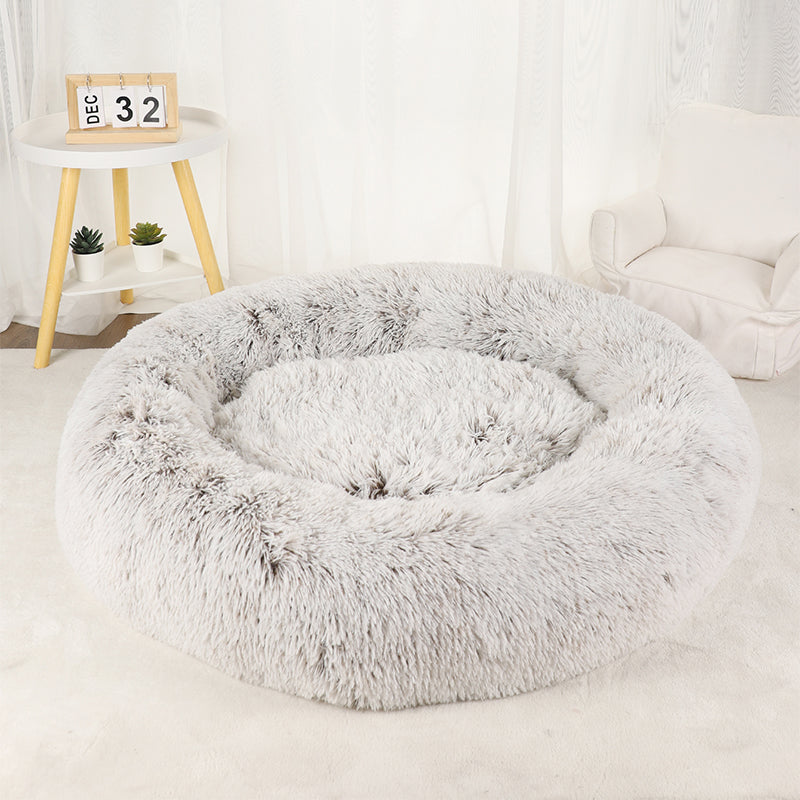 Pet Bed Comfy, non-slip, Plush, Round Shape