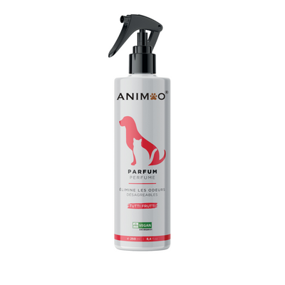 Parfum Animoo – 250ml (Tutti-Frutti / Océan / Mora)