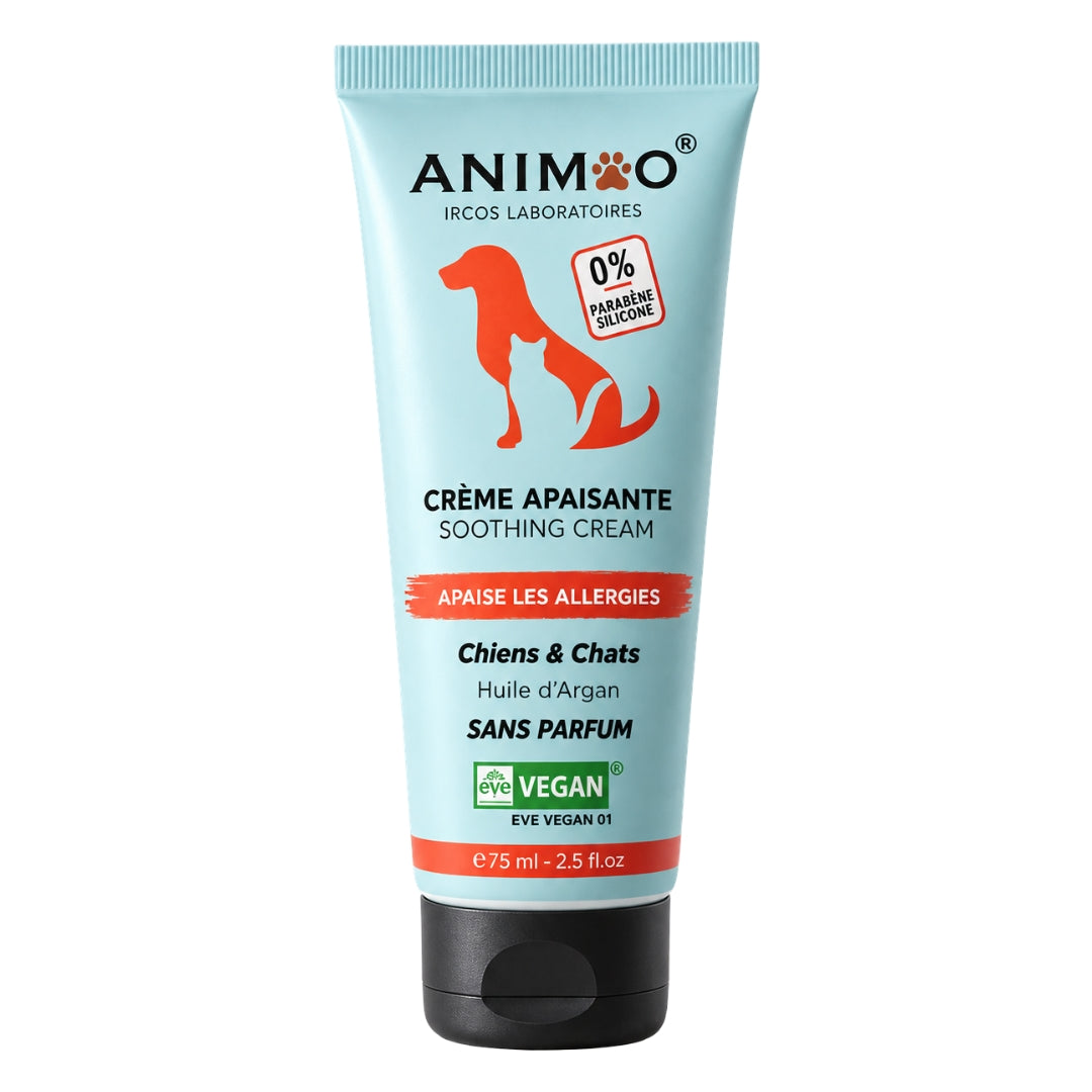 Crème Apaisante ANIMOO pour Chiens & Chats – 75 ml