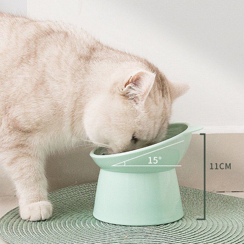 Gamelle pour Chat et Chien - Inclinée avec Design Innovant
