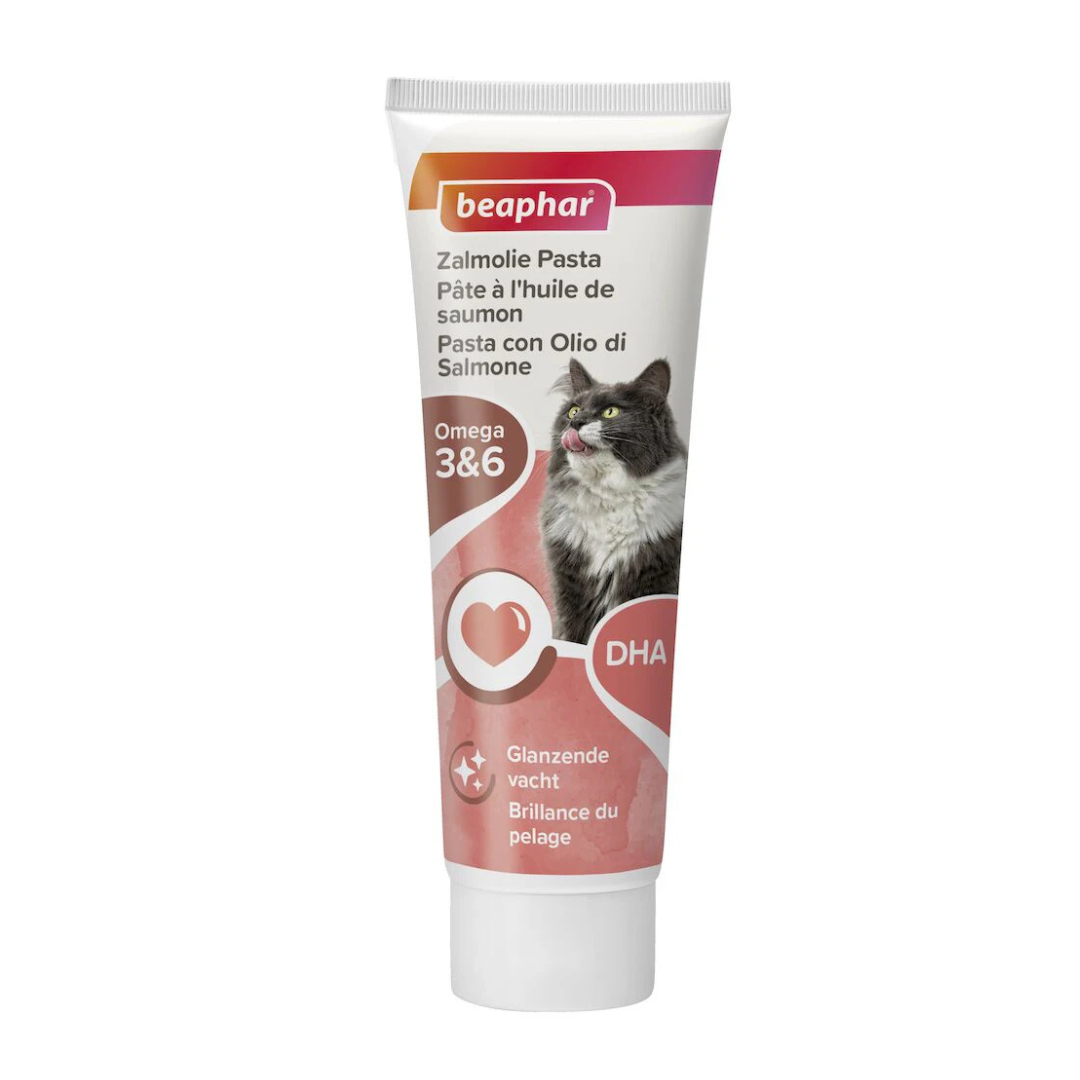 Beaphar Salmon Coat Beauty Paste for Cats – 100 g