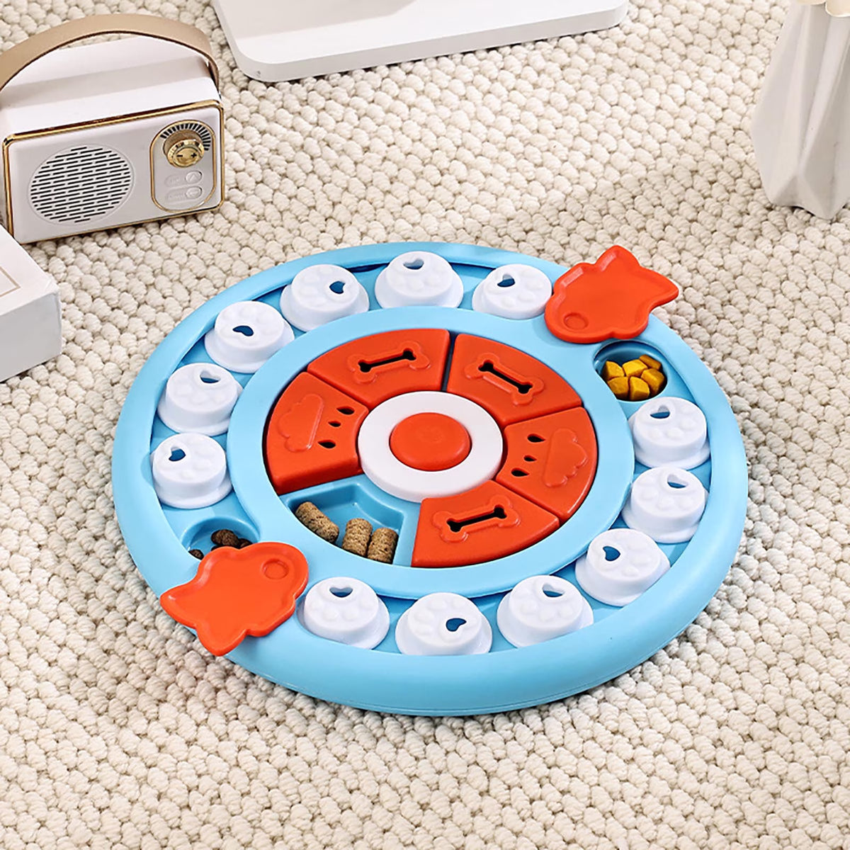 Interactive Puzzle Toy for Dogs & Cats – Treat Dispenser