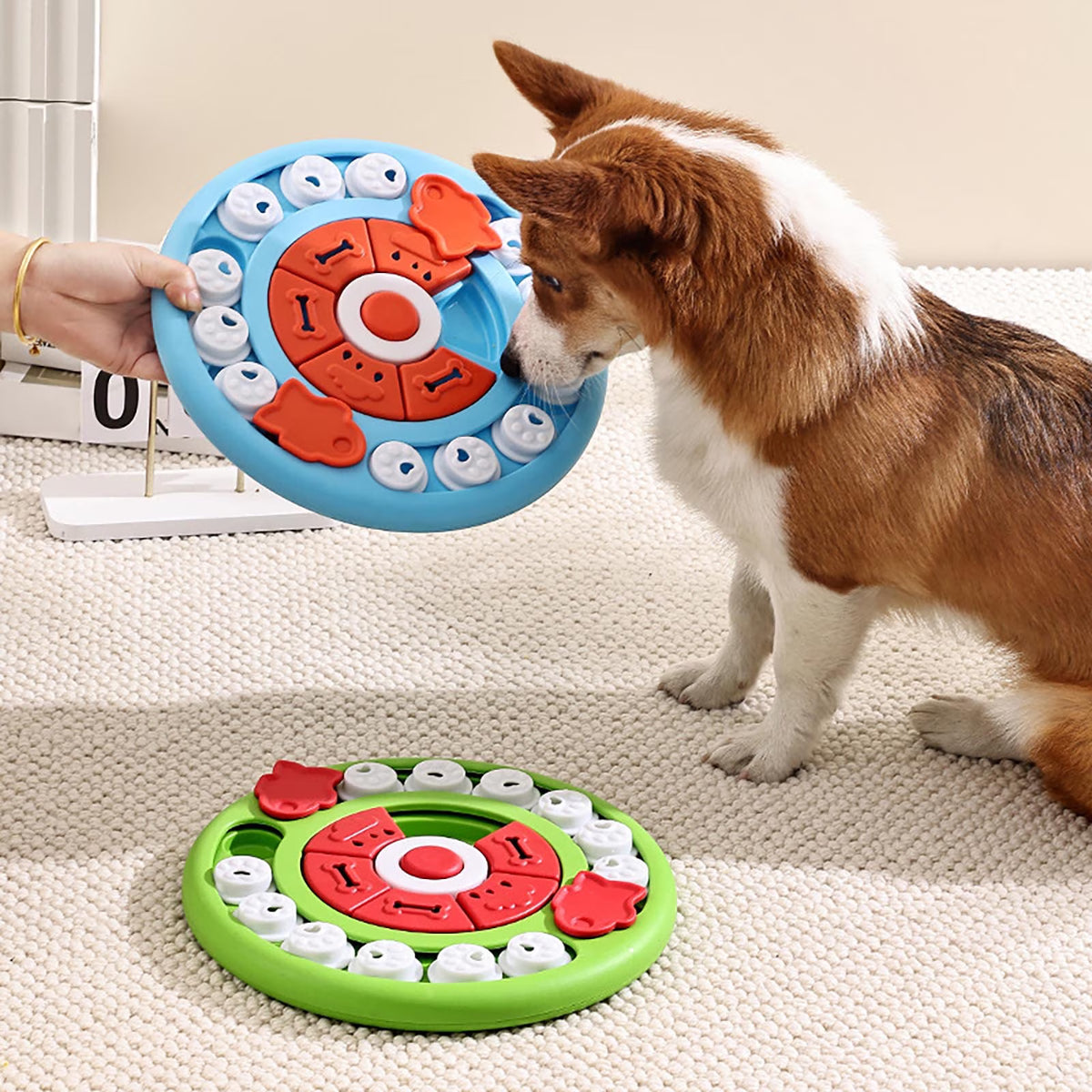 Interactive Puzzle Toy for Dogs & Cats – Treat Dispenser