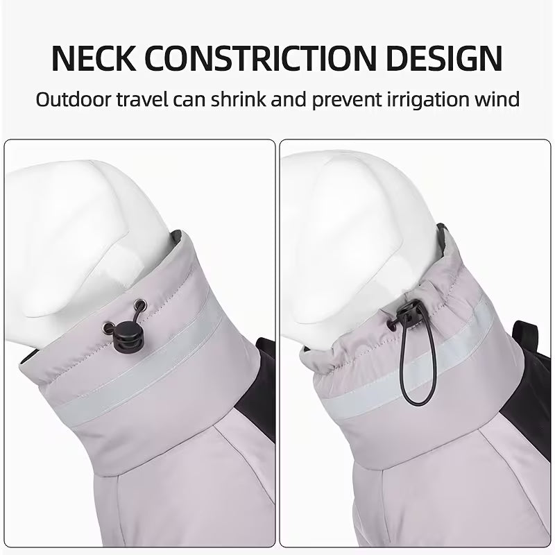 Reflective Winter Dog Coat – Warm & Windproof Jacket