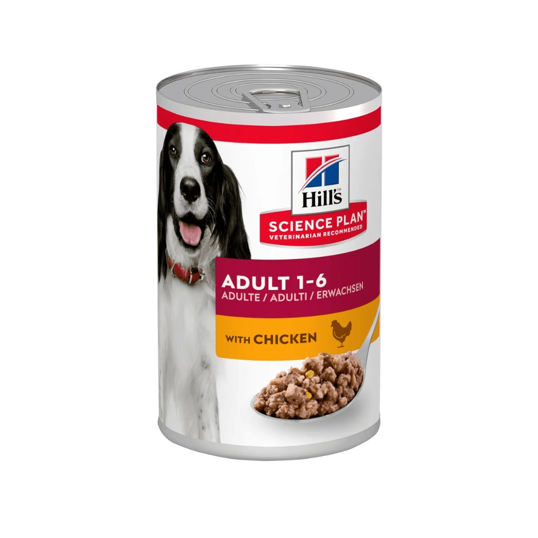 Hill’s Science Plan Pâtée Chien Adulte Poulet 370g