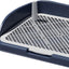 Toilette pour Chien avec Grille Amovible – 52 × 46 cm