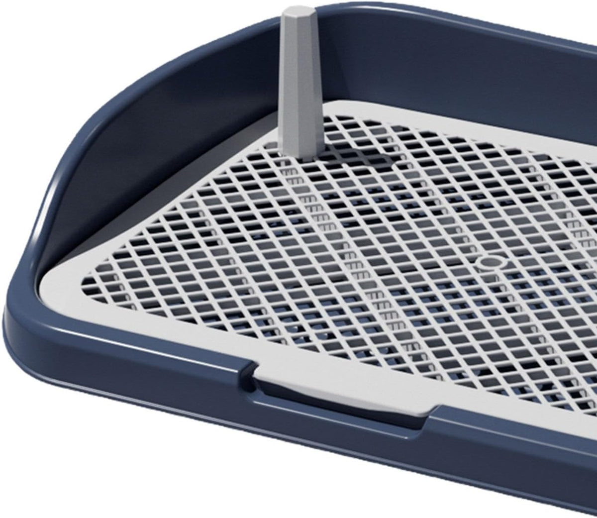 Toilette pour Chien avec Grille Amovible – 52 × 46 cm