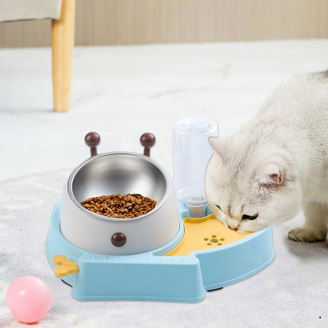 Bol Surélevé pour Chien avec Distributeur d’Eau – Set 3 en 1
