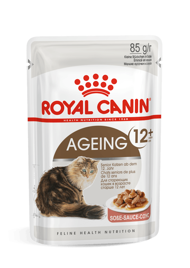 Royal Canin Ageing 12+ in Gravy - Wet Cat Food for Senior Cats (85g)