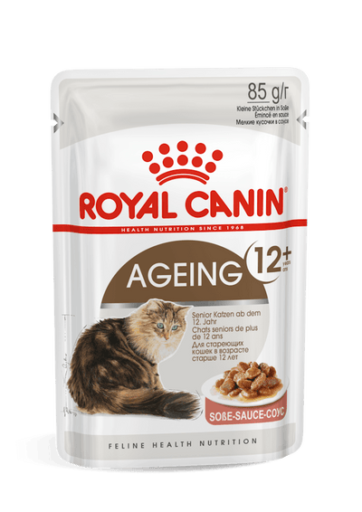 Royal Canin Ageing 12+ in Gravy - Wet Cat Food for Senior Cats (85g)