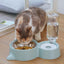 Mangeoire Automatique pour Chat et Chien - Distributeur de Nourriture et d'Eau