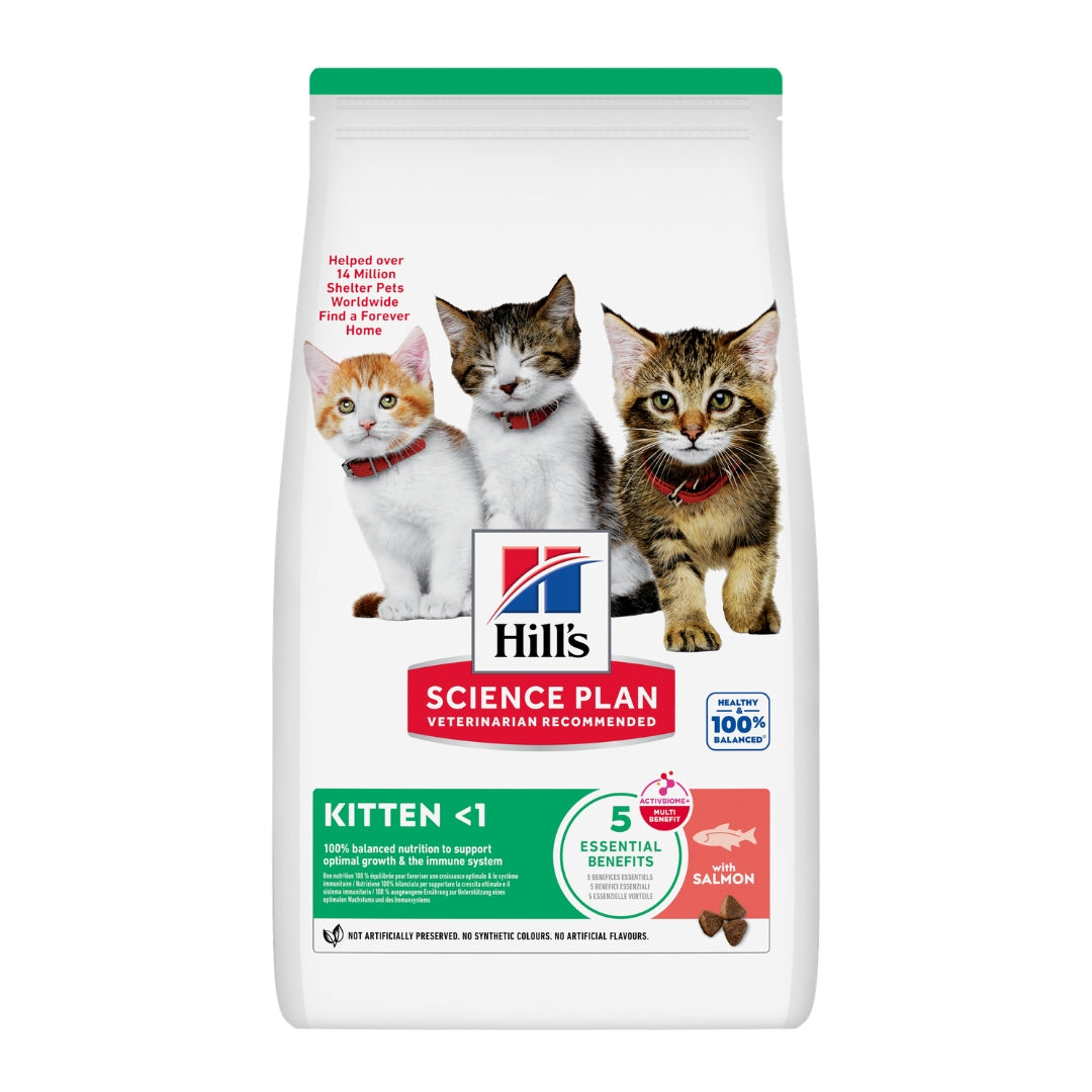 Hill’s Science Plan Sterilised Kitten Cat Food with Salmon – 1.5 kg