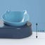 Mangeoire Automatique pour Chat et Chien - Gamelle Inclinée avec Distributeur d'Eau