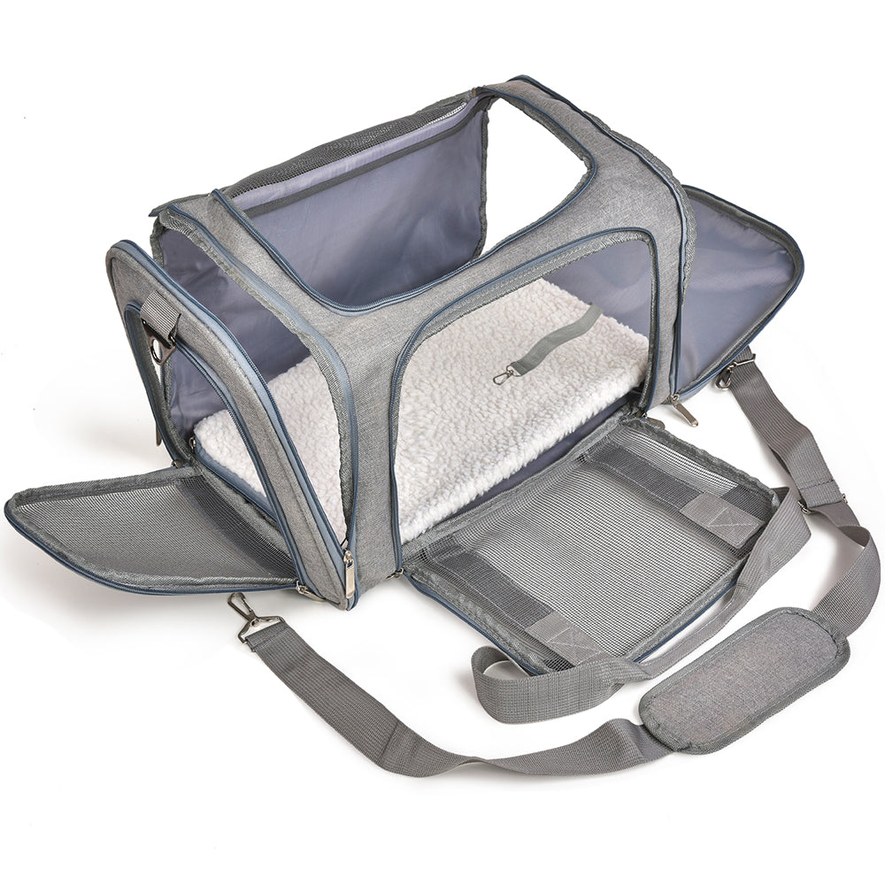 Sac de Transport pour Chats et Petits Chiens - Sûr, Confortable, Durable et Léger