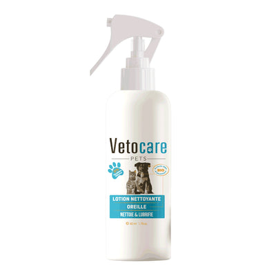 Lotion nettoyante pour les oreilles – Vetocare Pets 60 ml
