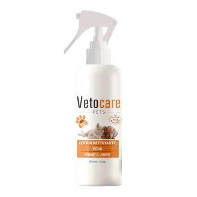Lotion nettoyante pour les yeux – Vetocare Pets 60 ml