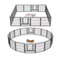 Metal Pet Playpen – Foldable Indoor & Outdoor Exercise Fence