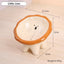 Gamelle Chat Surélevée en Céramique – Design Incliné