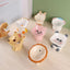 Gamelle Chat Surélevée en Céramique – Design Incliné