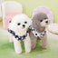 Polka Dot Dog Dress with Harness – Bow Summer Outfit for Small Dogs