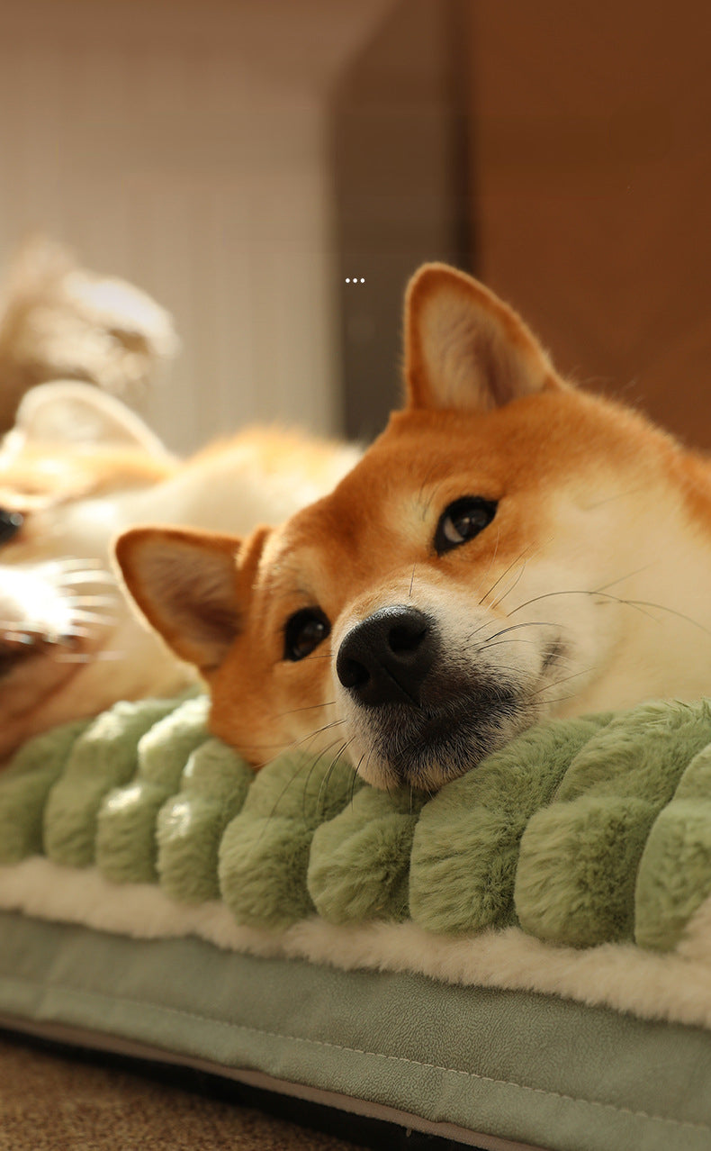 Thick Pet Bed - Durable Comfort Washable