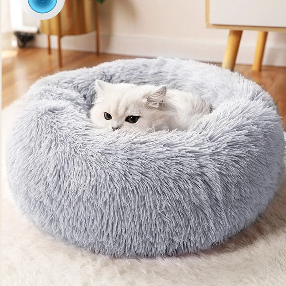 Pet Bed Comfy, non-slip, Plush, Round Shape