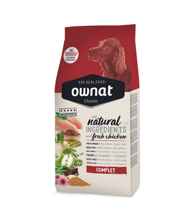 OWNAT CLASSIC COMPLET - For Adult Dogs (4kg,20kg)