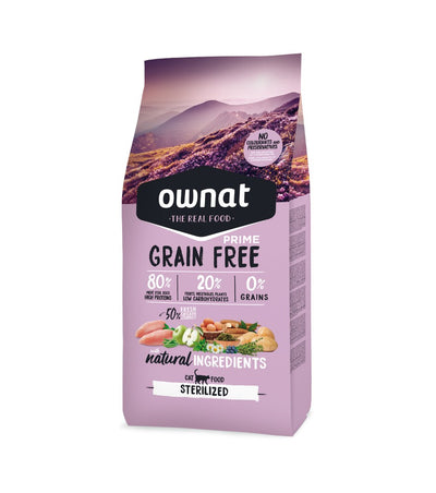 Ownat GF Prime Sterilized Cat Food - Chicken & Turkey