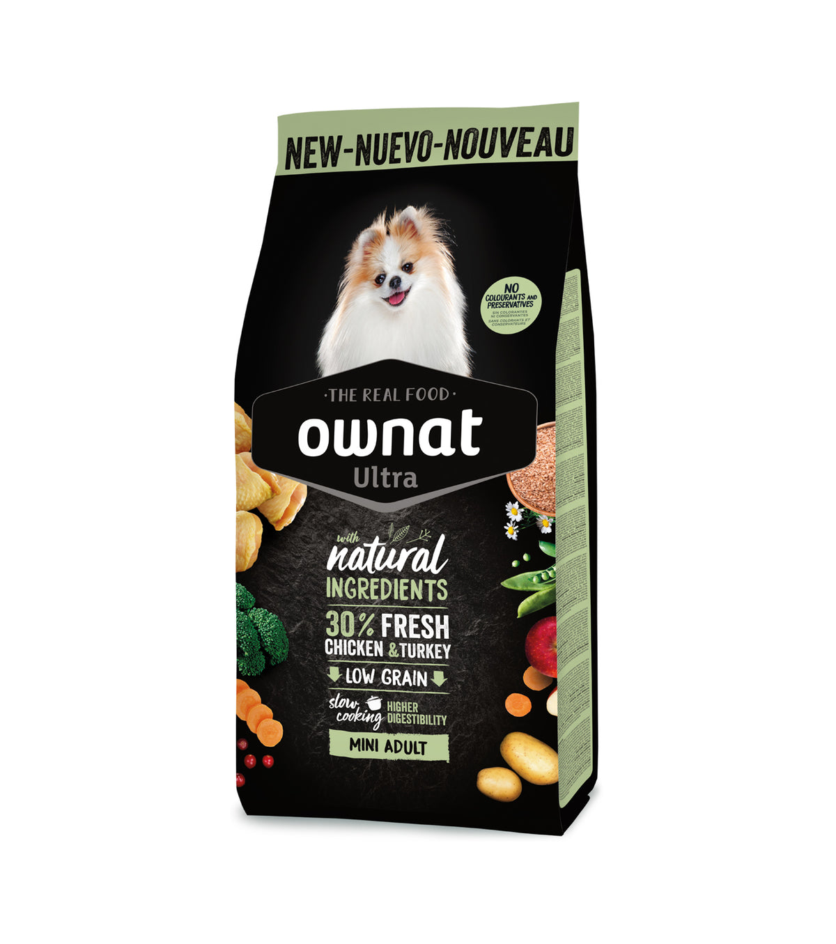 Ownat Ultra Mini Adult – Complete Small-Breed Adult Dog Food