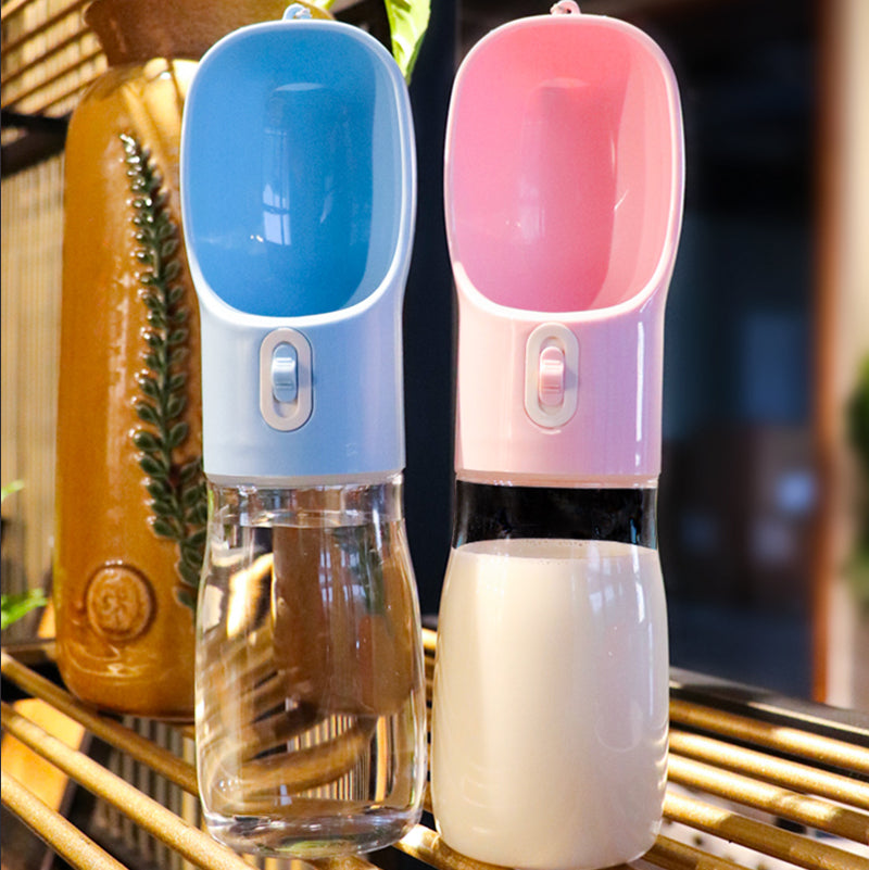 Distributeur et mangeoire de bouteilles d'eau portables multifonctionnels