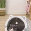 Pet Indoor Cosy Cushion Bed Machine Washable with Pillow and Toy