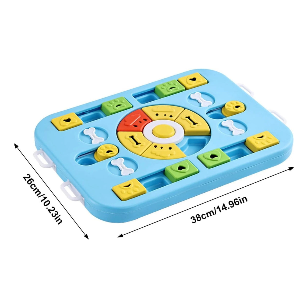 Jouet Puzzle Interactif pour Chien et Chat – Gamelle Anti-Glouton