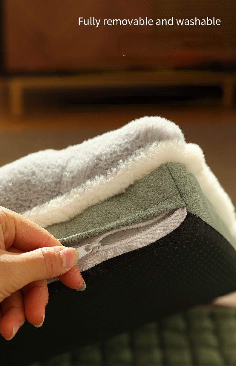 Thick Pet Bed - Durable Comfort Washable