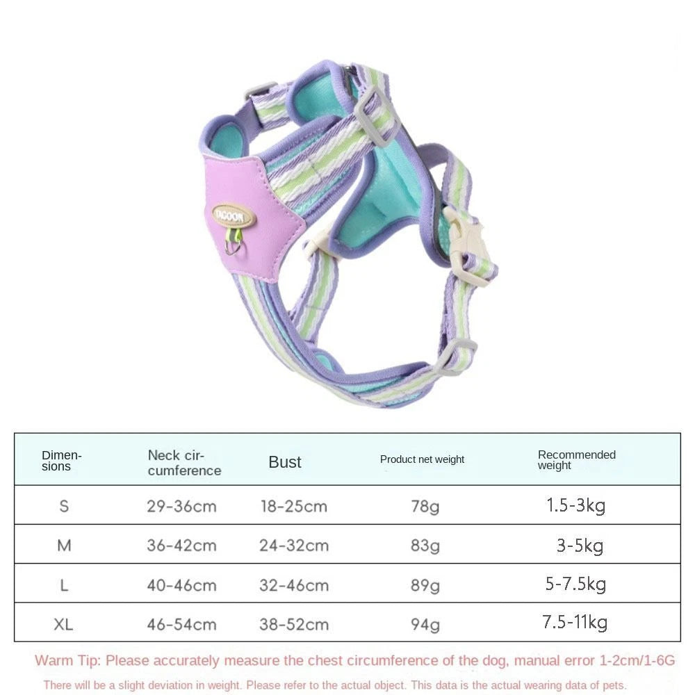 Reflective Adjustable Dog Harness – Breathable No-Pull Vest
