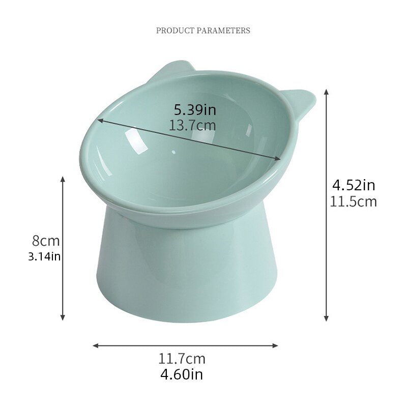 Gamelle pour Chat et Chien - Inclinée avec Design Innovant