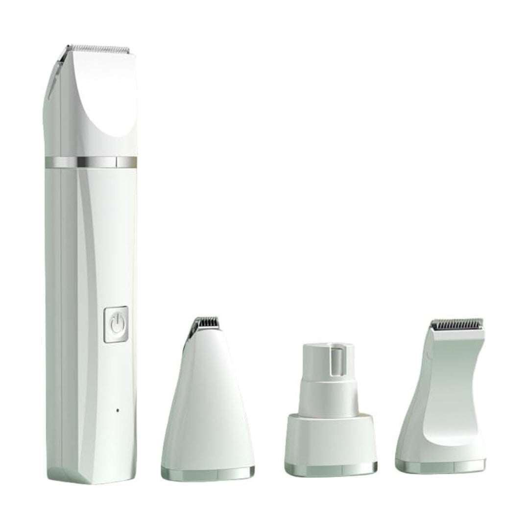 Tondeuse Animale 4-en-1 – Recharge USB et Faible Bruit