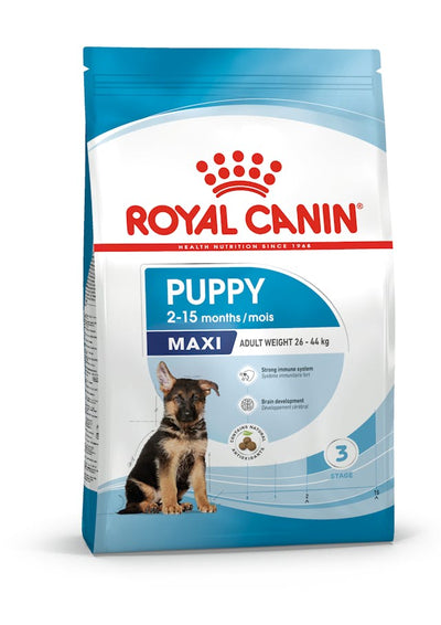 Royal Canin Maxi Puppy - Dry Dog Food (4kg,15kg)