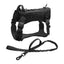 Tactical Dog Harness with Shock-Absorbing Leash – Set