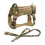 Tactical Dog Harness with Shock-Absorbing Leash – Set